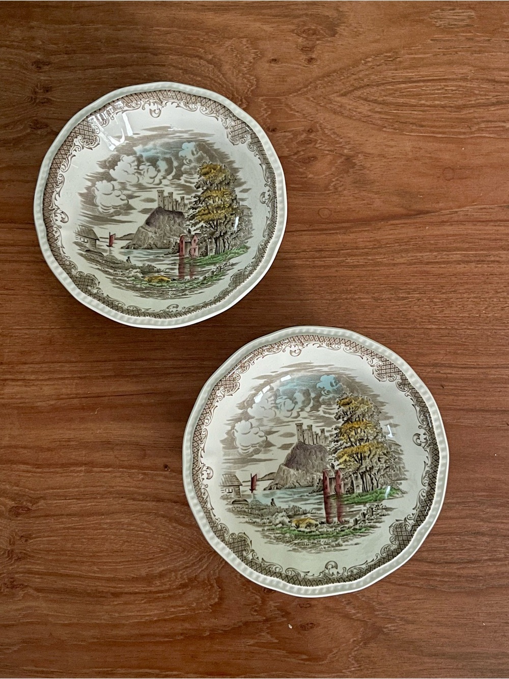 2 Vintage 1960s Kensington Shakespeare’s‎ Sonnets Cereal Bowls